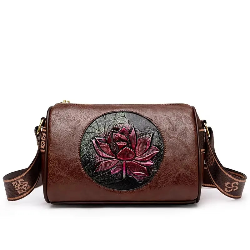 Women's Luxury Alligator-Pattern Crossbody Bag