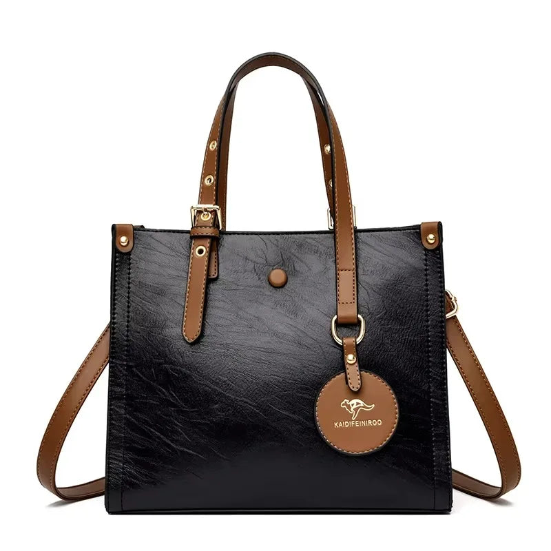 Women's Luxury Alligator-Pattern Crossbody Bag