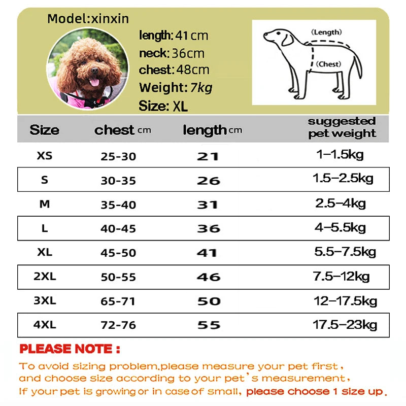Waterproof Dog Raincoat - Pet Weather Protection Jumpsuit with Hood