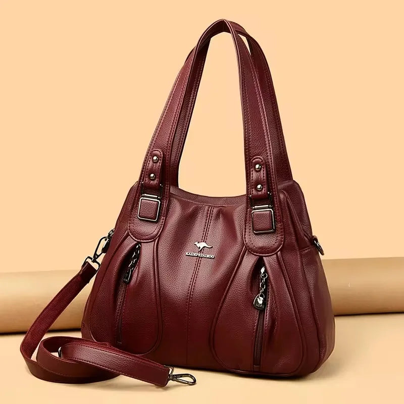 Women's Luxury Alligator-Pattern Crossbody Bag