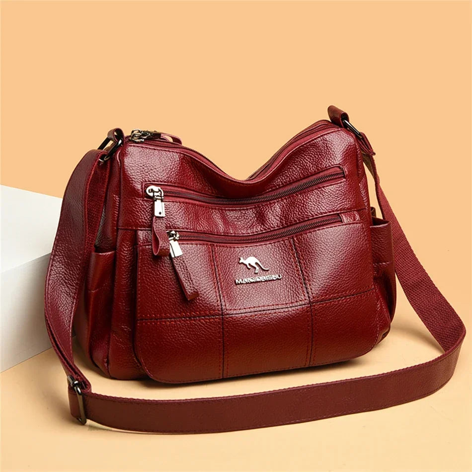 Women's Luxury Alligator-Pattern Crossbody Bag