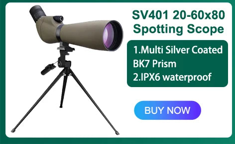 Svbony SV28plus Spotting Scope - Professional Waterproof Telescope with PORRO Prism