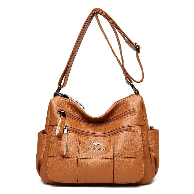 Women's Luxury Alligator-Pattern Crossbody Bag