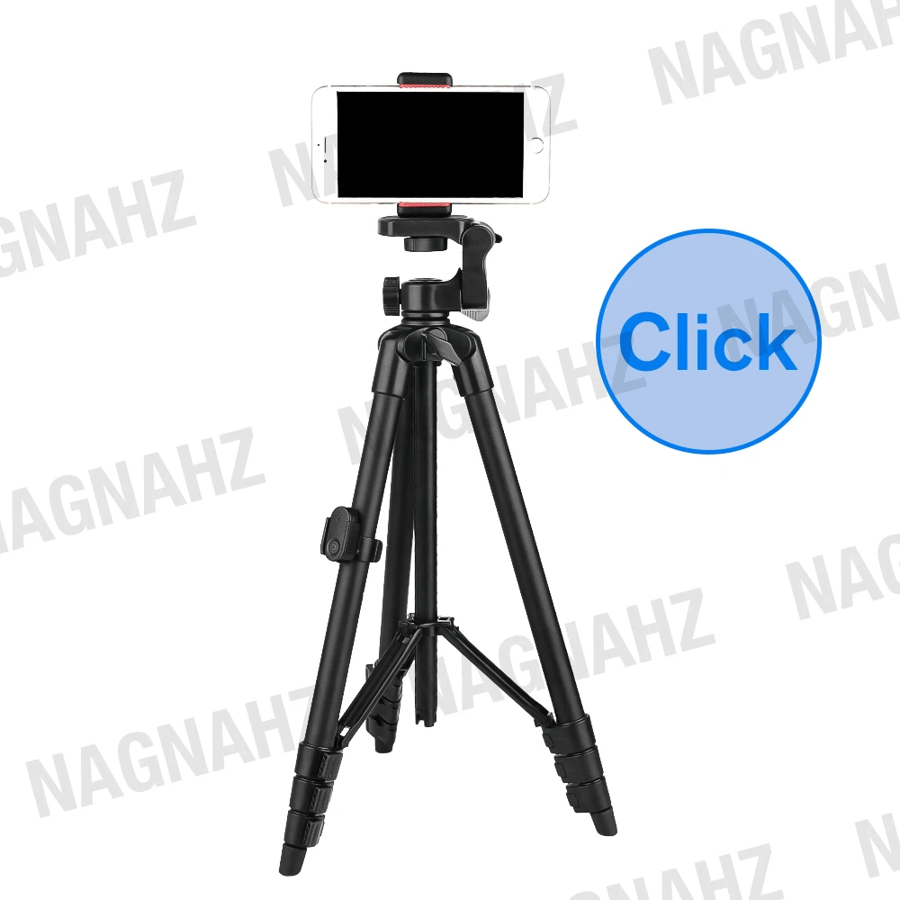 Phone Tripod Stand - 140cm Professional Video Recording Stand with Remote