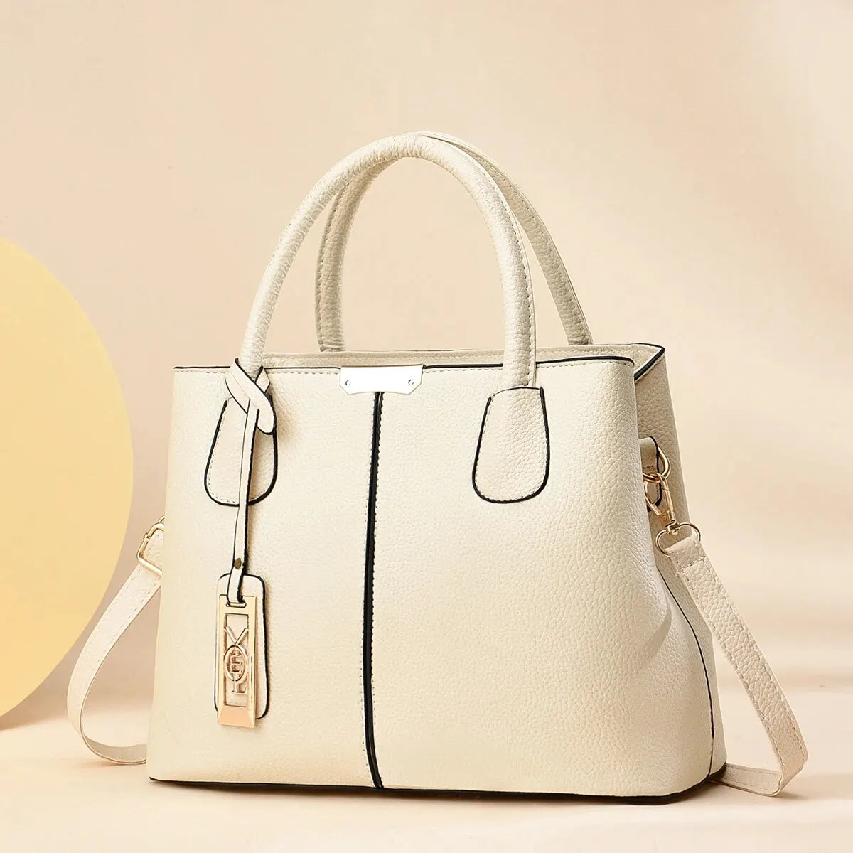 Designer Leather Handbag - Luxury Women's Purse