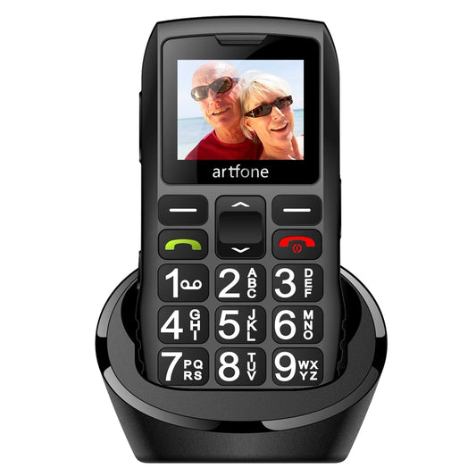 Senior Mobile Phone - Large Button Phone with SOS Feature and Charging Dock