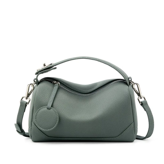 Genuine Leather Multi functional Handbag - Luxury Designer Cross body Tote 2025